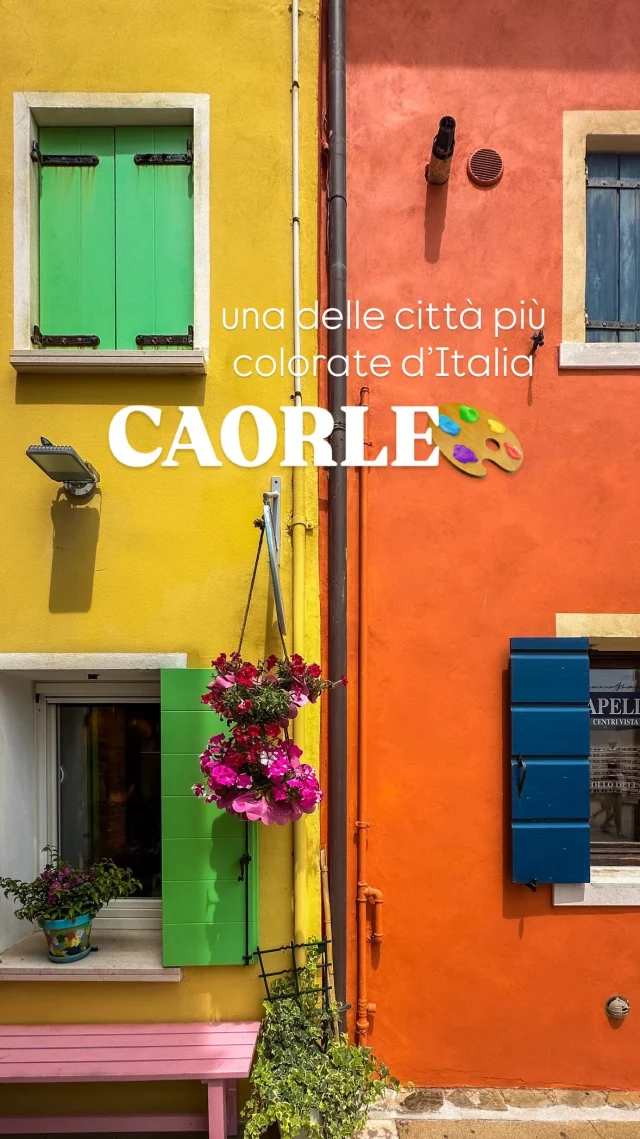 Caorle, una delle città più colorate d’Italia 🎨

📍Caorle
situata sulla costa dell’Alto Adriatico in Veneto

il suo centro storico è un dedalo di viuzze e piazzette lastricate con edifici dai colori pastello affiancati uno all’altro

da non perdere a Caorle:

🔹 il Duomo con il campanile leggermente pendente
🔹 il Santuario della Madonna dell’Angelo situato sul lungomare
🔹 una passeggiata lungo la Diga e ScoglieraViva dove i massi frangiflutti sono stati scolpiti da vari artisti
🔹 la lunga spiaggia
🔹 la laguna ed il Sentiero dei Casoni di Caorle
🔹 borgo rurale di Ca’ Corniani

📝 sul blog un articolo dettagliato su Caorle e dintorni {link in bio}

📌 s@lva per non dimenticartene
🔗 segu|ci per altri consigli di viaggio

Caorle Veneto | vacanze a Caorle | Caorle cosa vedere | Caorle Casoni | Caorle turismo | consigli di viaggio | 

#caorle #veneto #vacanzeitaliane #casonicaorle #viaggiare #consiglidiviaggio